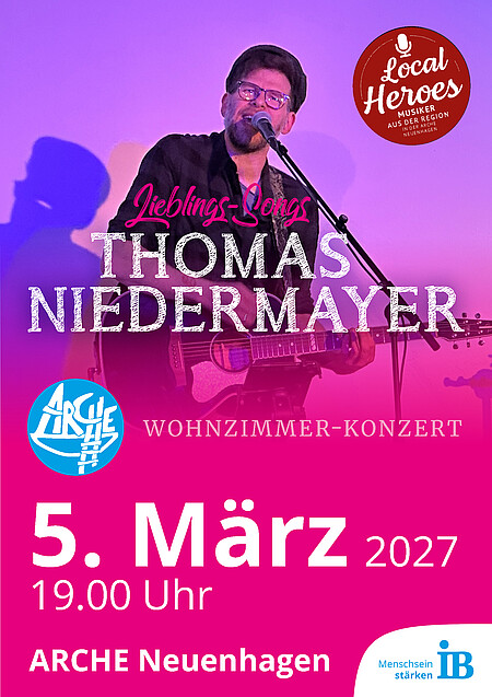 Plakat Thomas Niedermayer