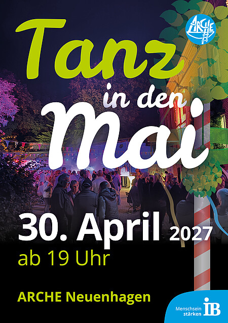 Plakat Tanz in den Mai